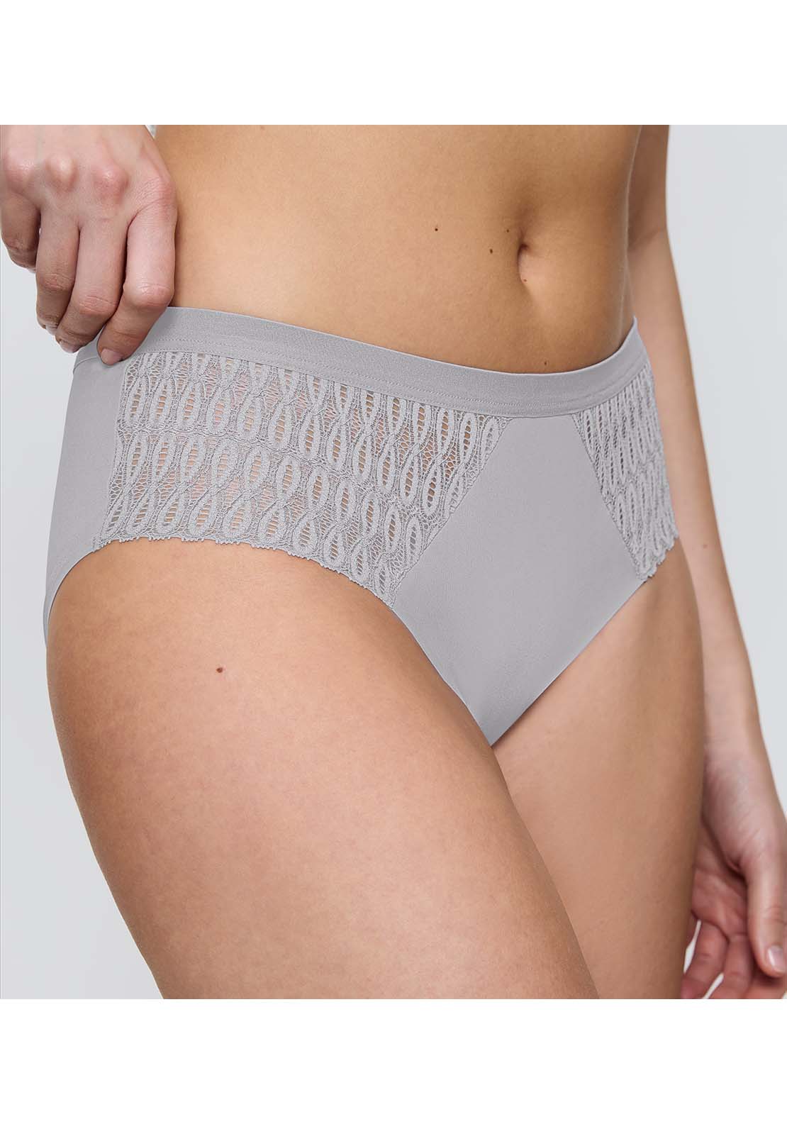 Triumph Aura Spotlight Maxi Brief - Grey Shadow 3 Shaws Department Stores