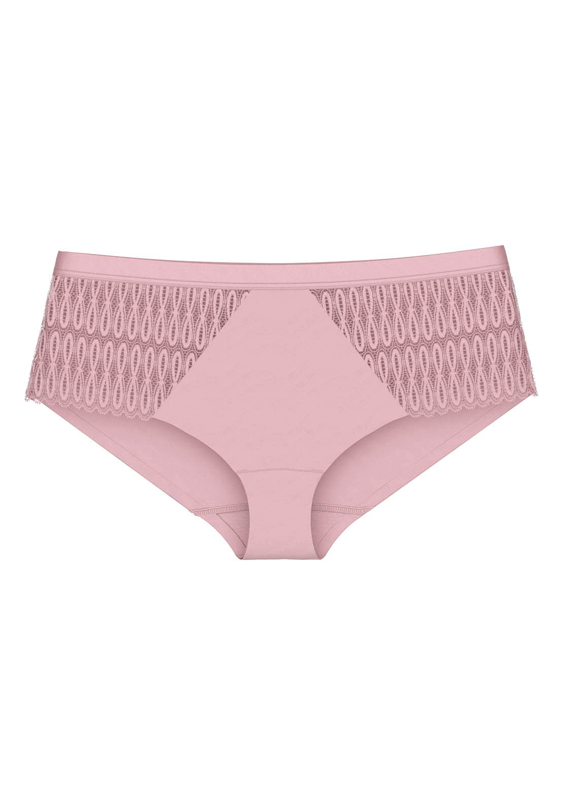 Triumph Aura Spotlight T Maxi Brief - Sunrose Pink 1 Shaws Department Stores
