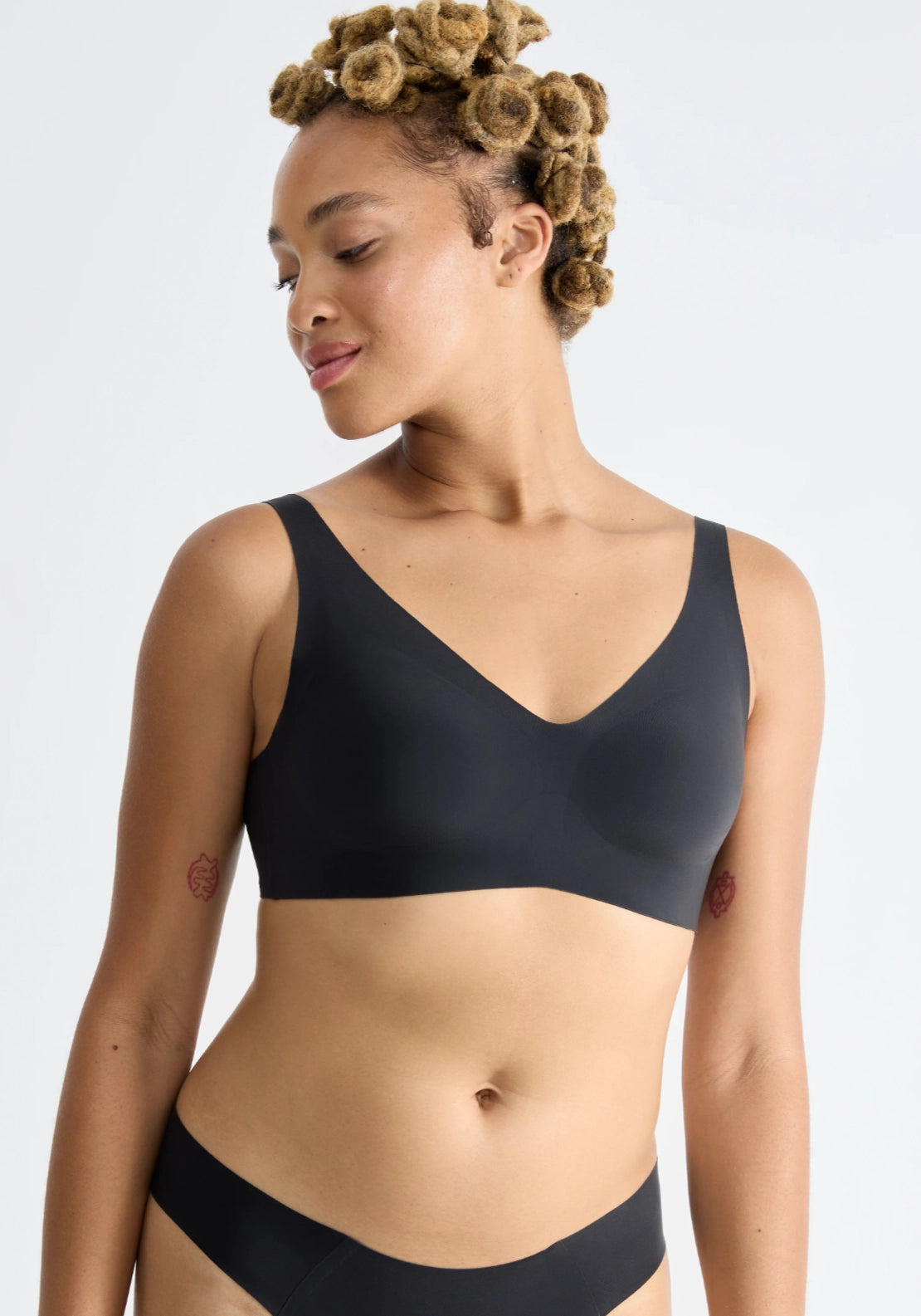 Sloggi Zero Feel Soft Bra 2.0 - Black 1 Shaws Department Stores
