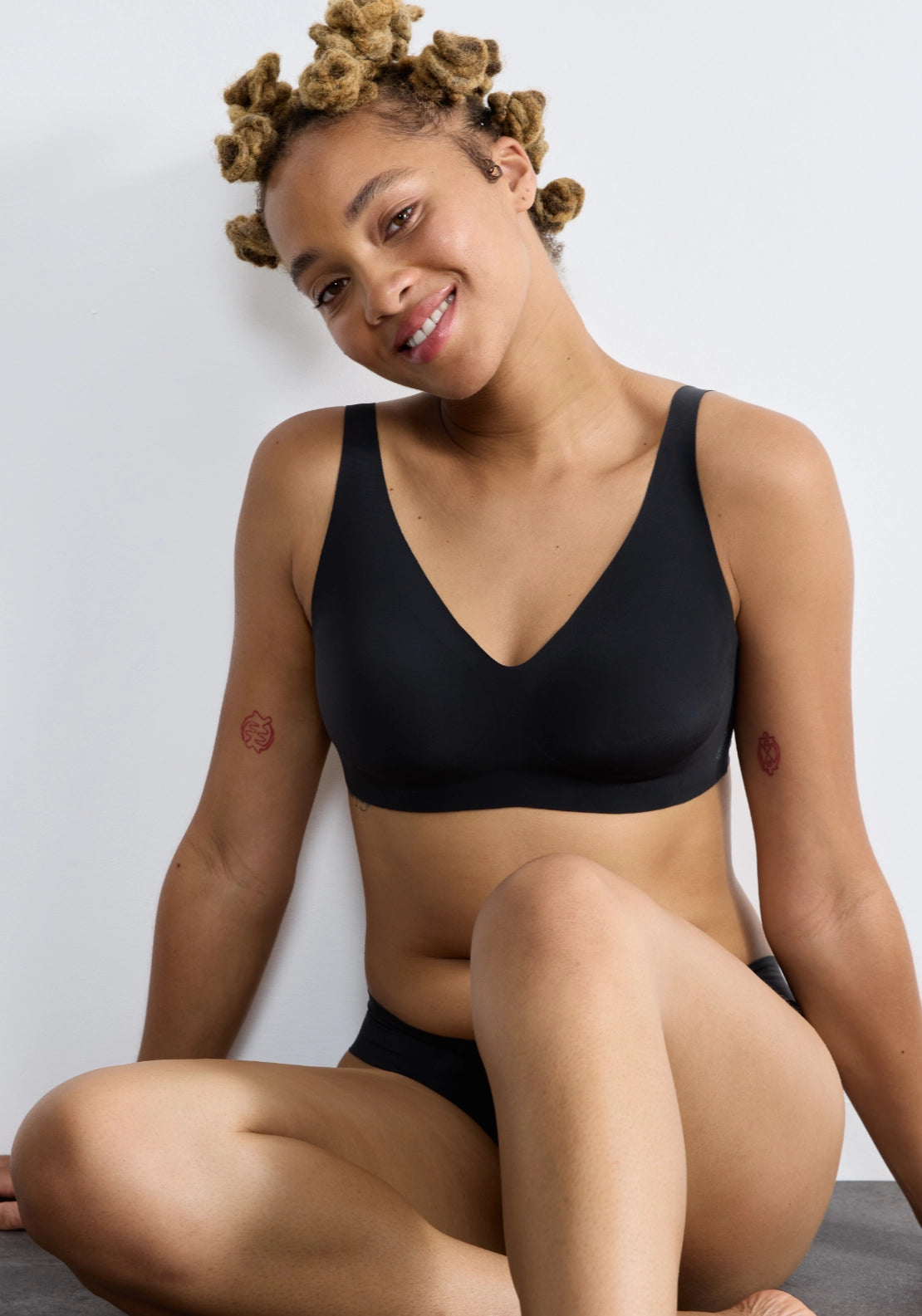 Sloggi Zero Feel Soft Bra 2.0 - Black 4 Shaws Department Stores