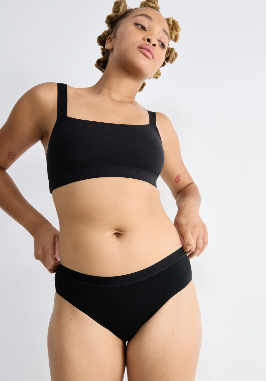 Sloggi Go Casual Hipster 2 Pack Brief - Black 4 Shaws Department Stores