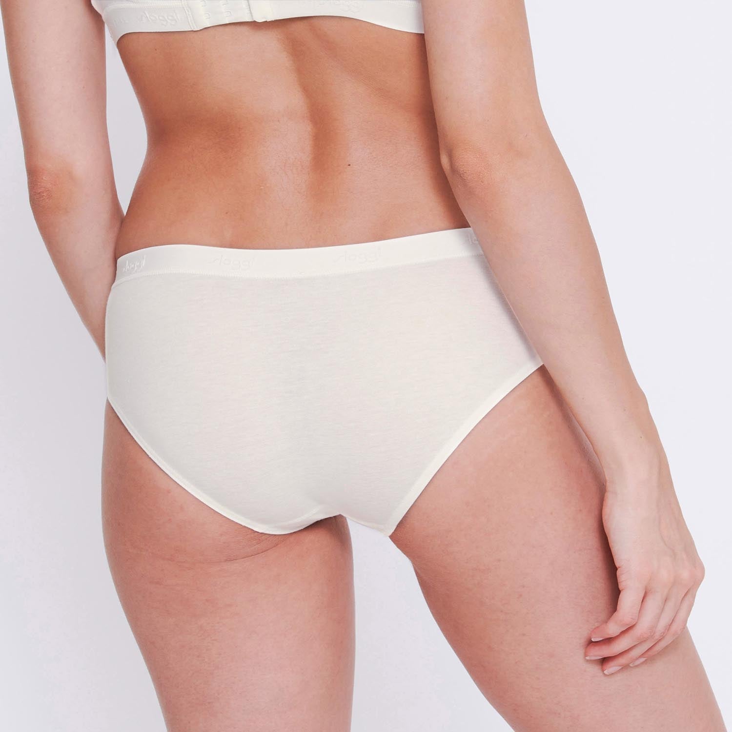 Sloggi Go Casual Hipster 2 Pack Brief - White 7 Shaws Department Stores