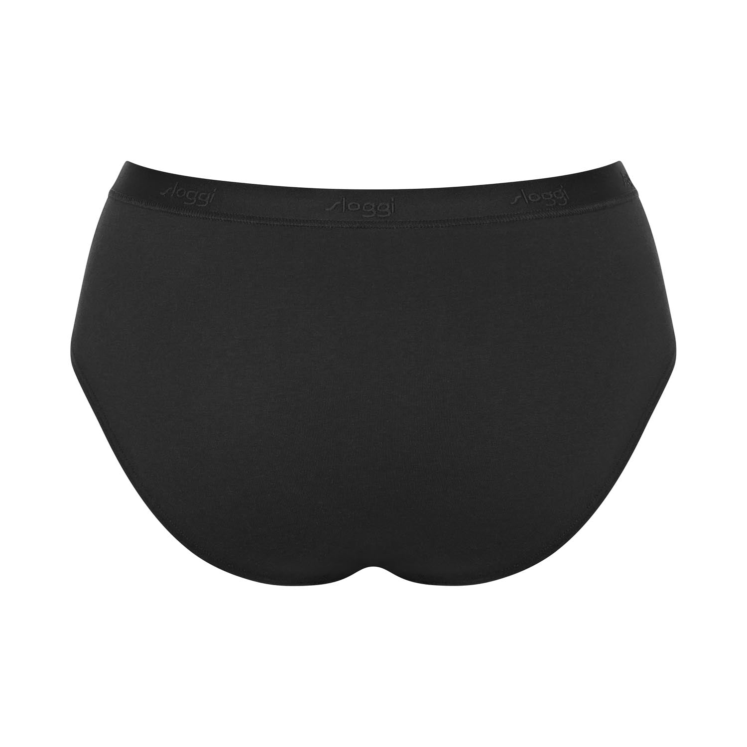Sloggi Go Casual Midi 2 Pack Brief - Black 3 Shaws Department Stores