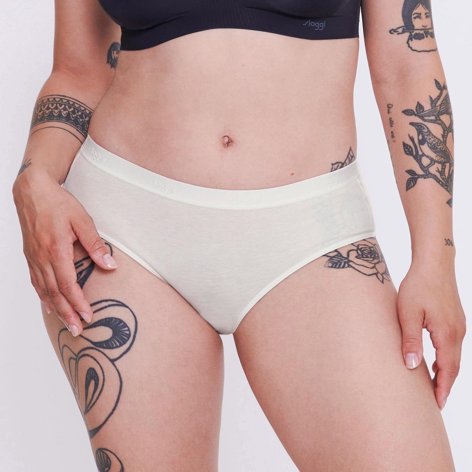 Sloggi Go Casual Midi 2 Pack Brief - White 8 Shaws Department Stores