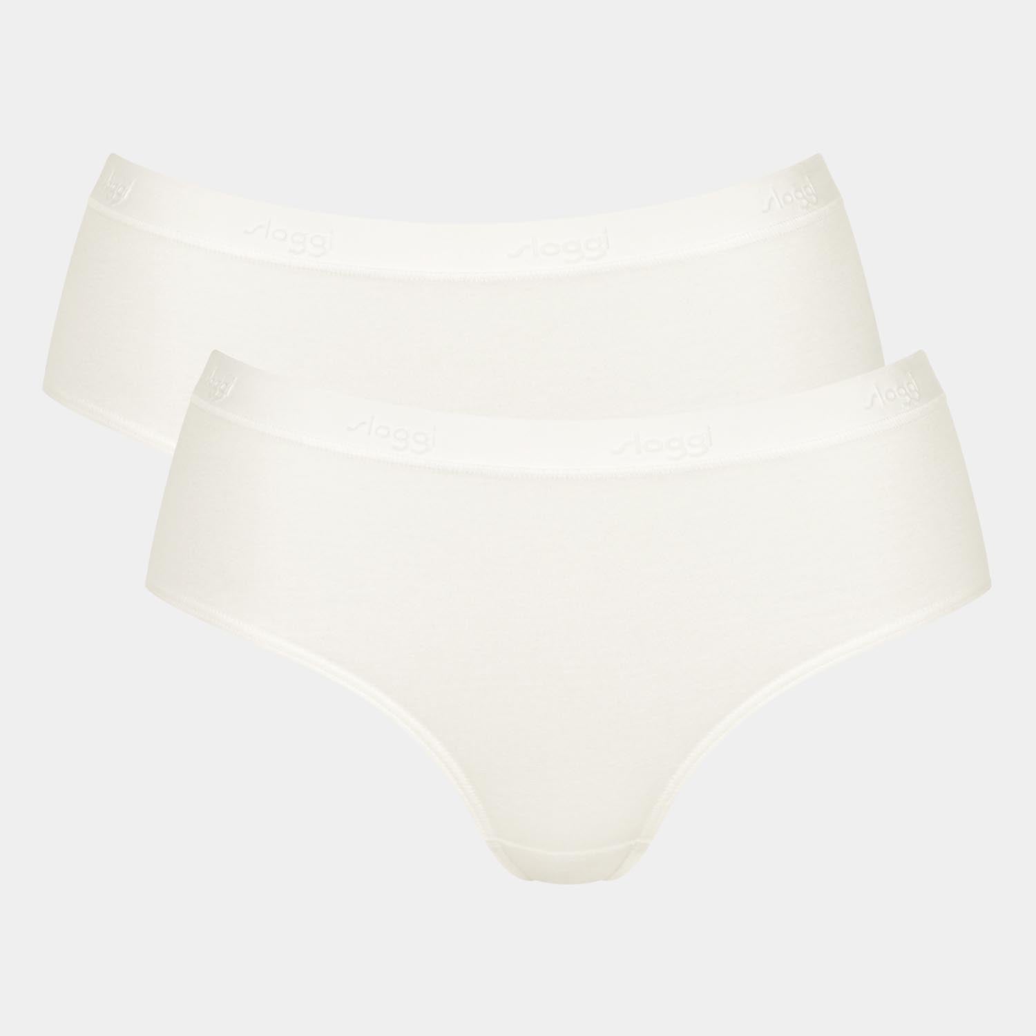 Sloggi Go Casual Midi 2 Pack Brief - White 2 Shaws Department Stores