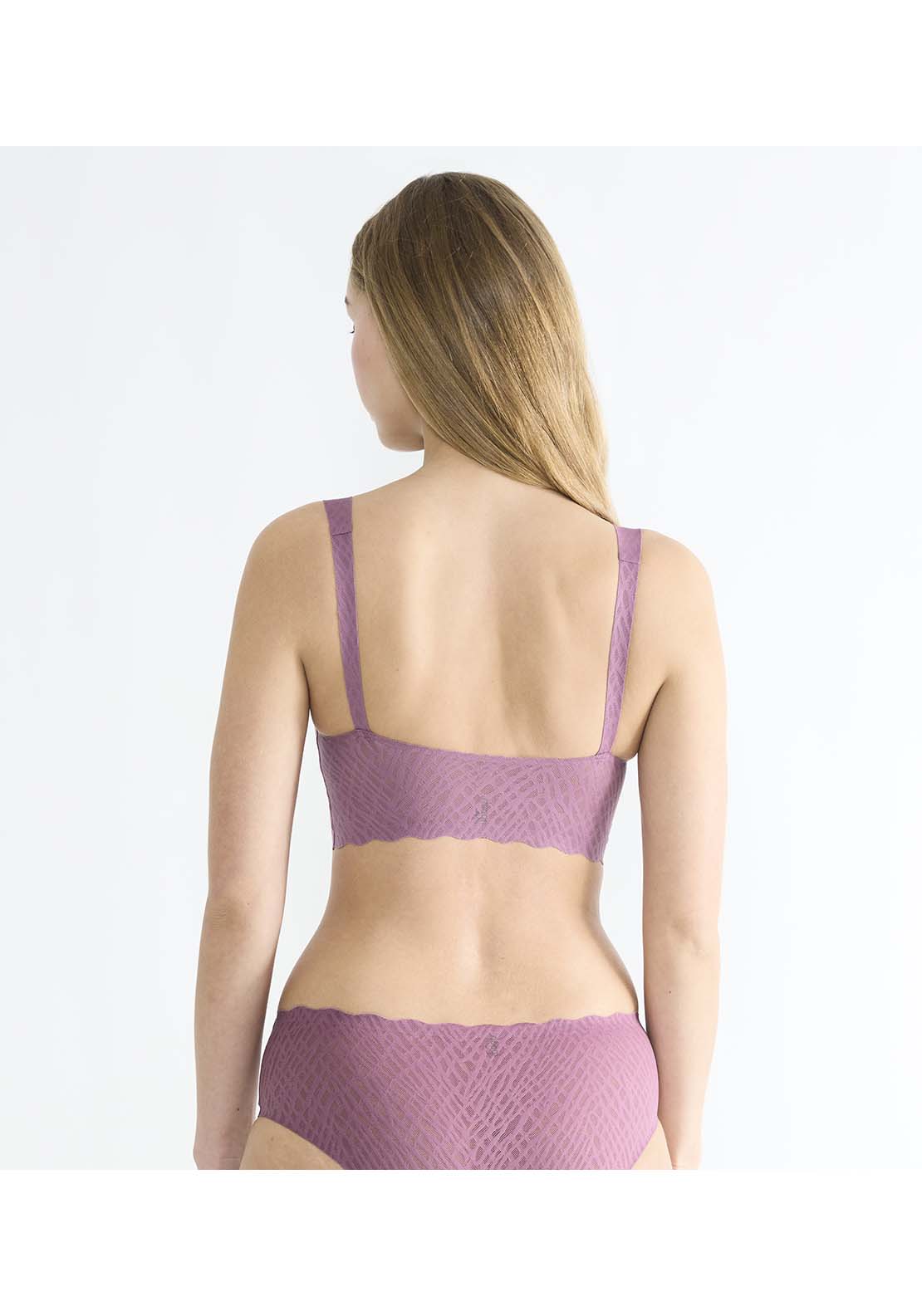 Sloggi Zero Feel Bliss Bralette - Lila Clover 4 Shaws Department Stores
