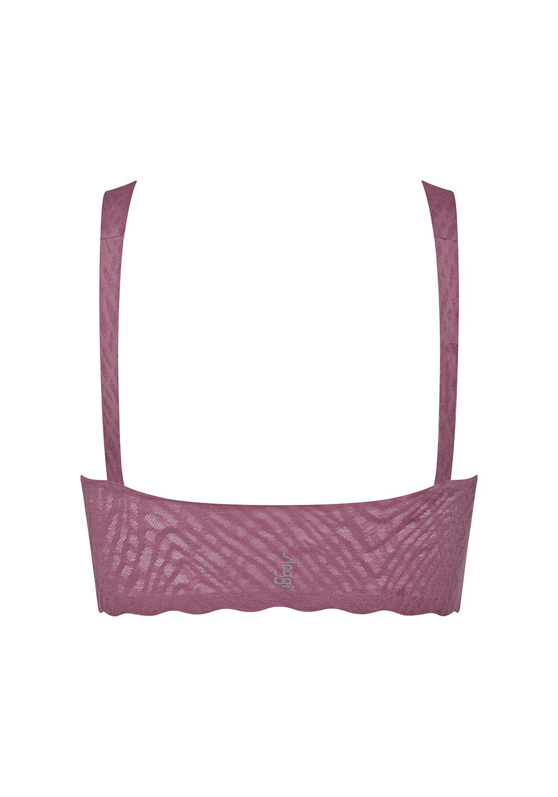 Sloggi Zero Feel Bliss Bralette - Lila Clover 2 Shaws Department Stores