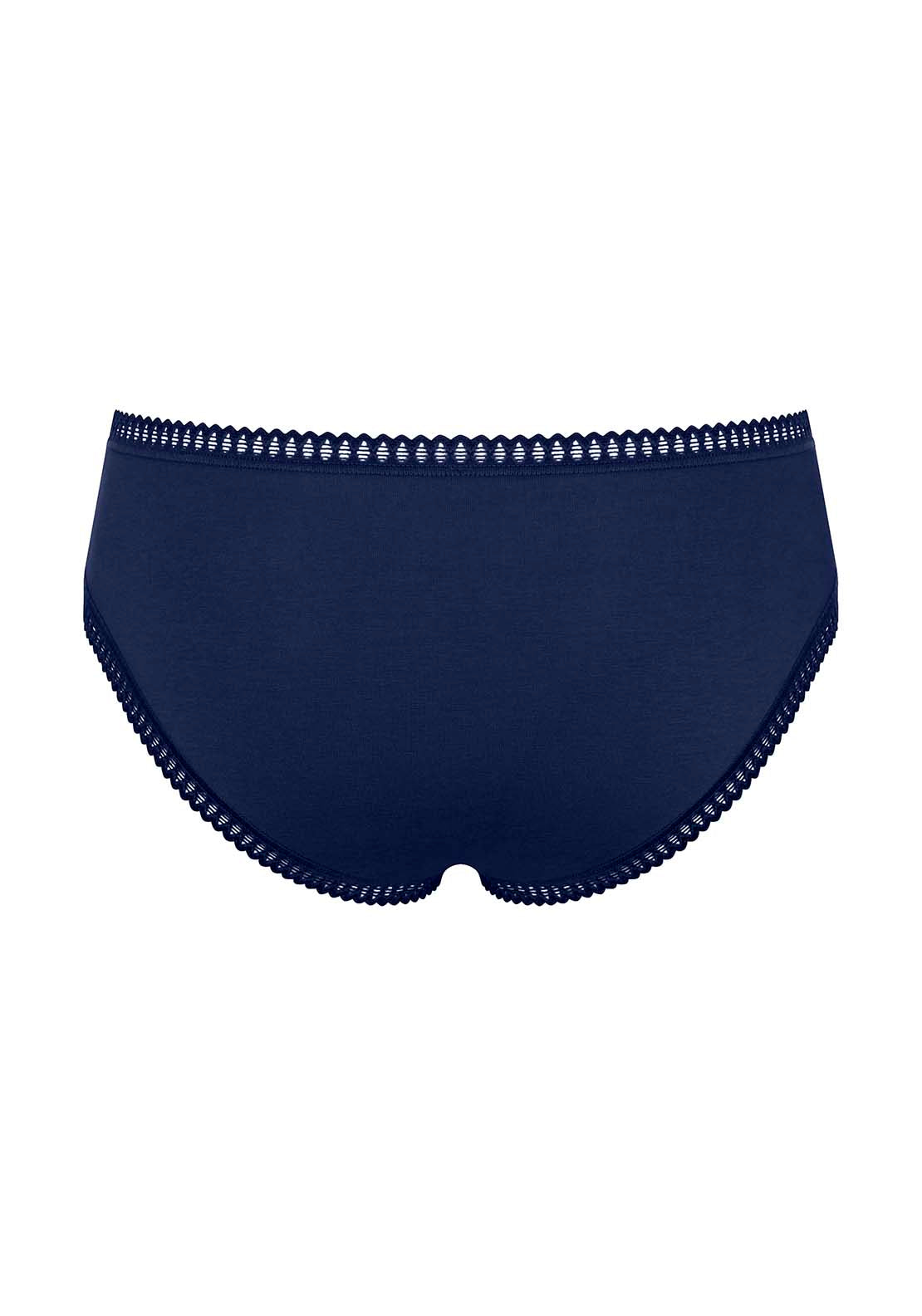 Sloggi Go Crush hipster brief 3 pack - Blue 6 Shaws Department Stores