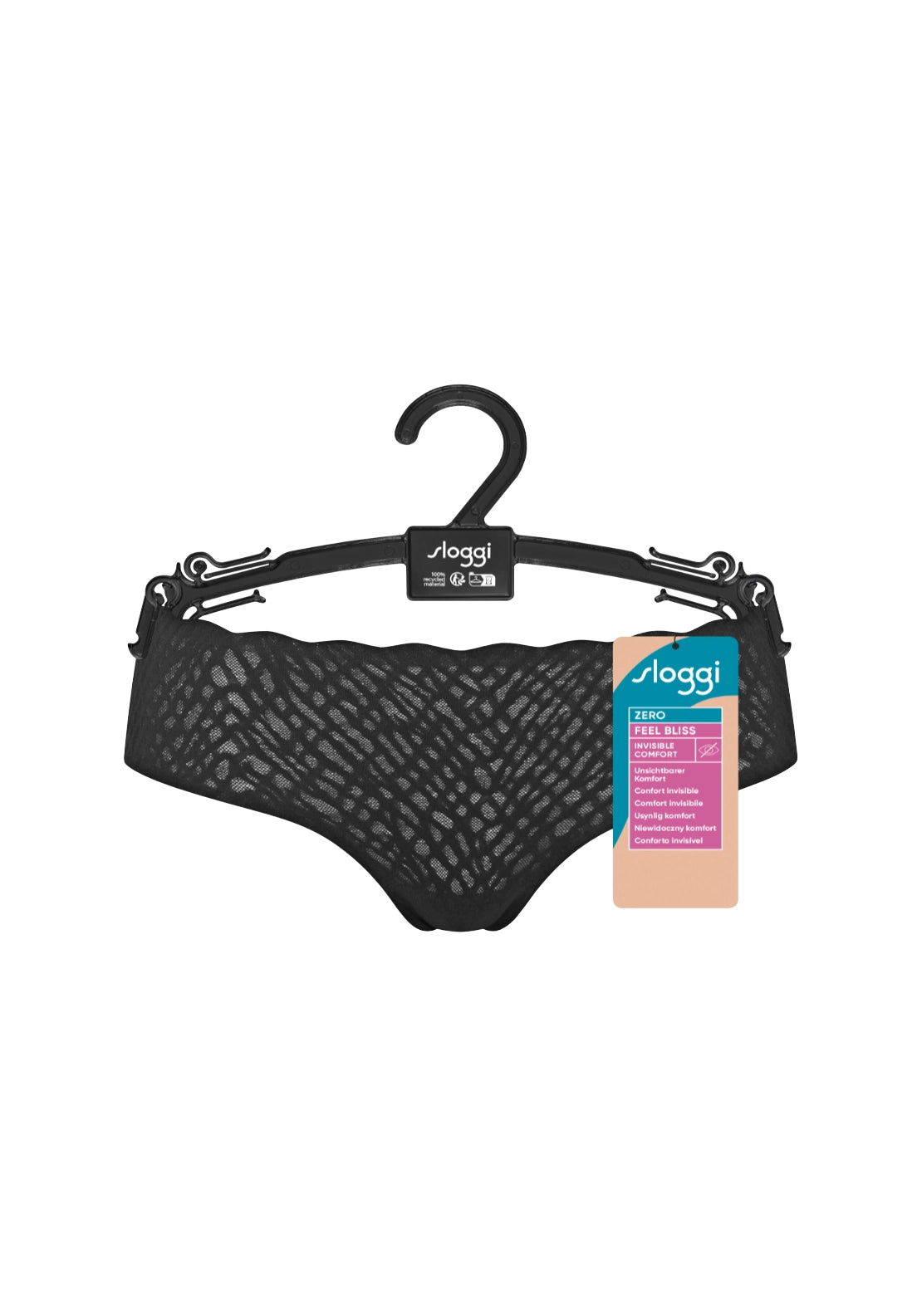 Sloggi Zero Feel Bliss Hipster - Black 6 Shaws Department Stores