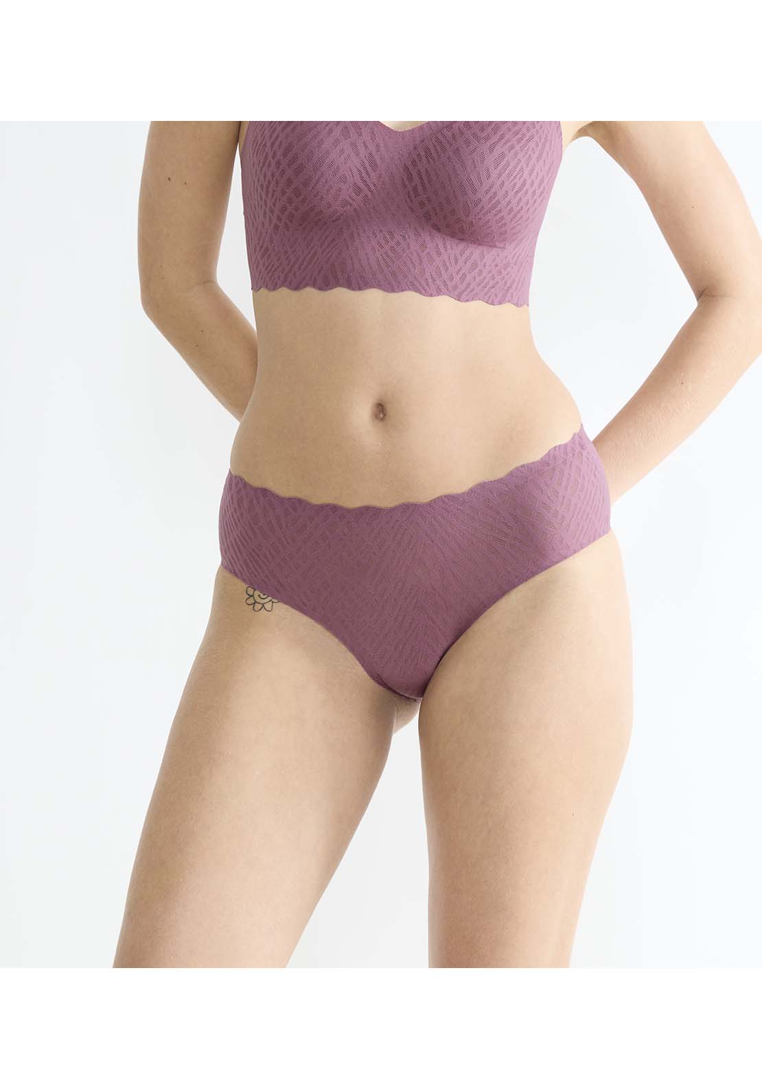 Sloggi Zero Feel Bliss Hipster - Lila Clover 3 Shaws Department Stores