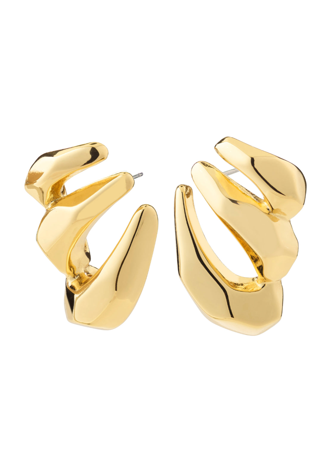 Presence Gold Plated Earrings - Gold