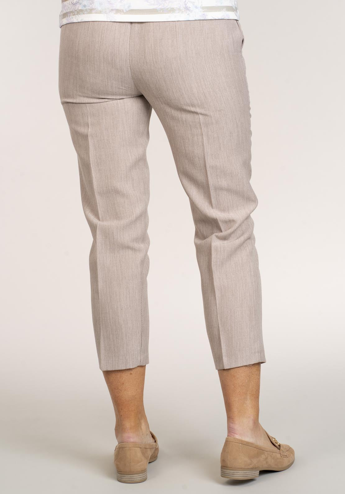 Tea Lane Pv Pant Half Elastic 25In - Grey 4 Shaws Department Stores