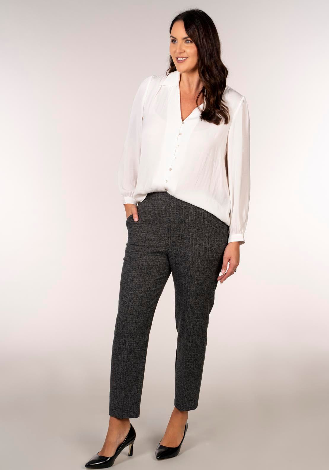 Trousers - Salt_pepper