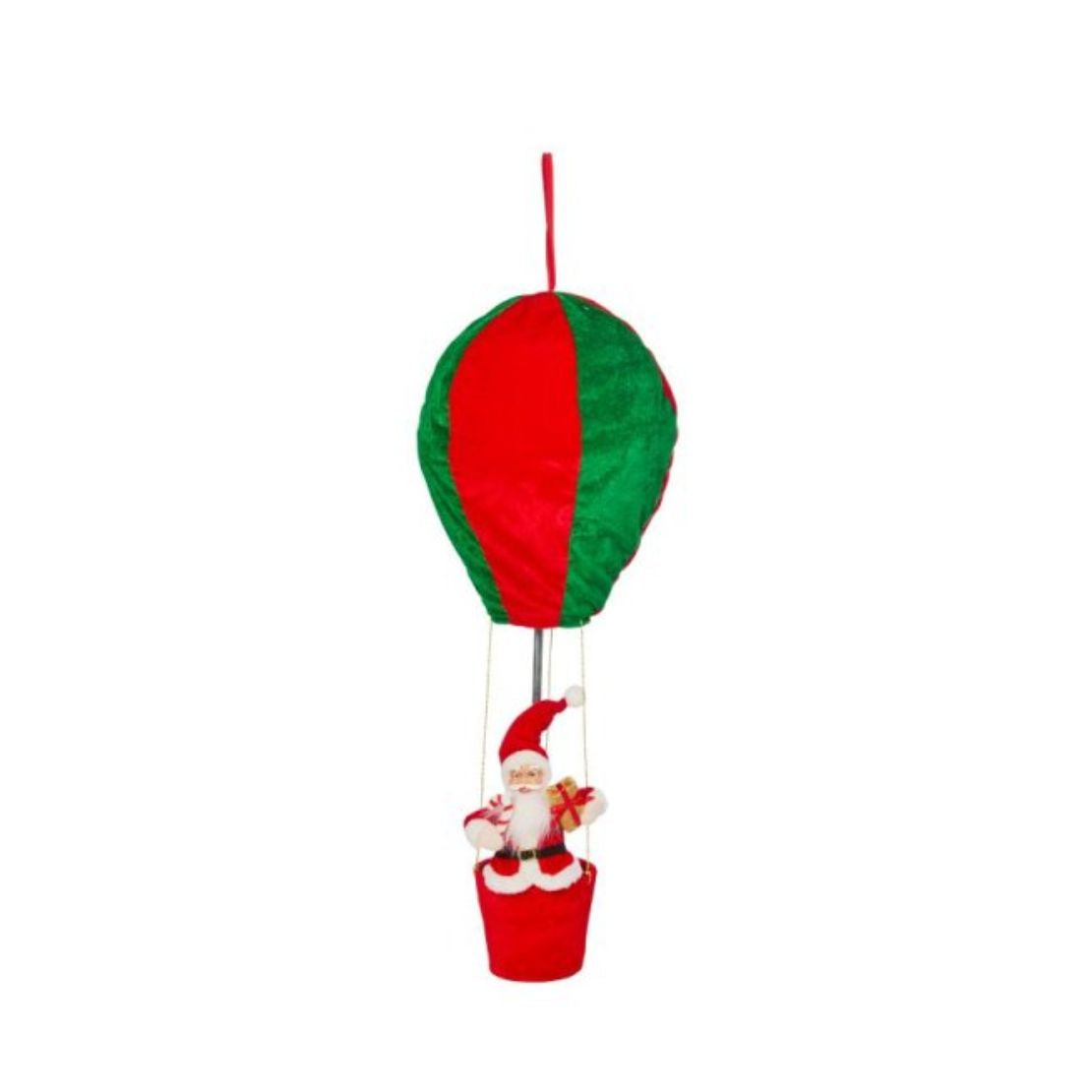 The Home Christmas Santa Hot Air Balloon Decoration 1 Shaws Department Stores