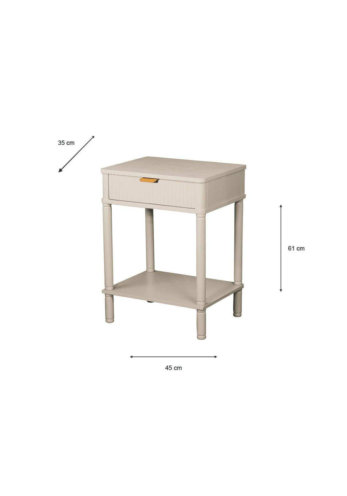 The Home Collection Console Table - Cream 10 Shaws Department Stores