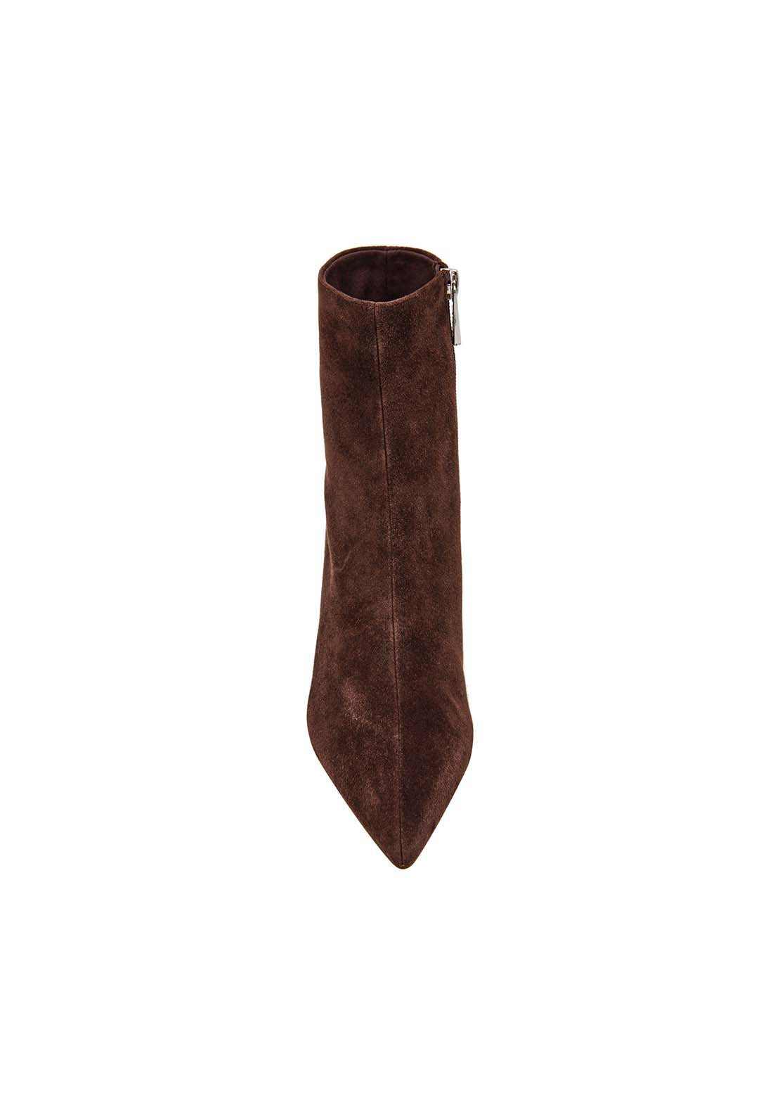 Steve Madden Thin Heel Boot - Ground Coffee Suede 5 Shaws Department Stores