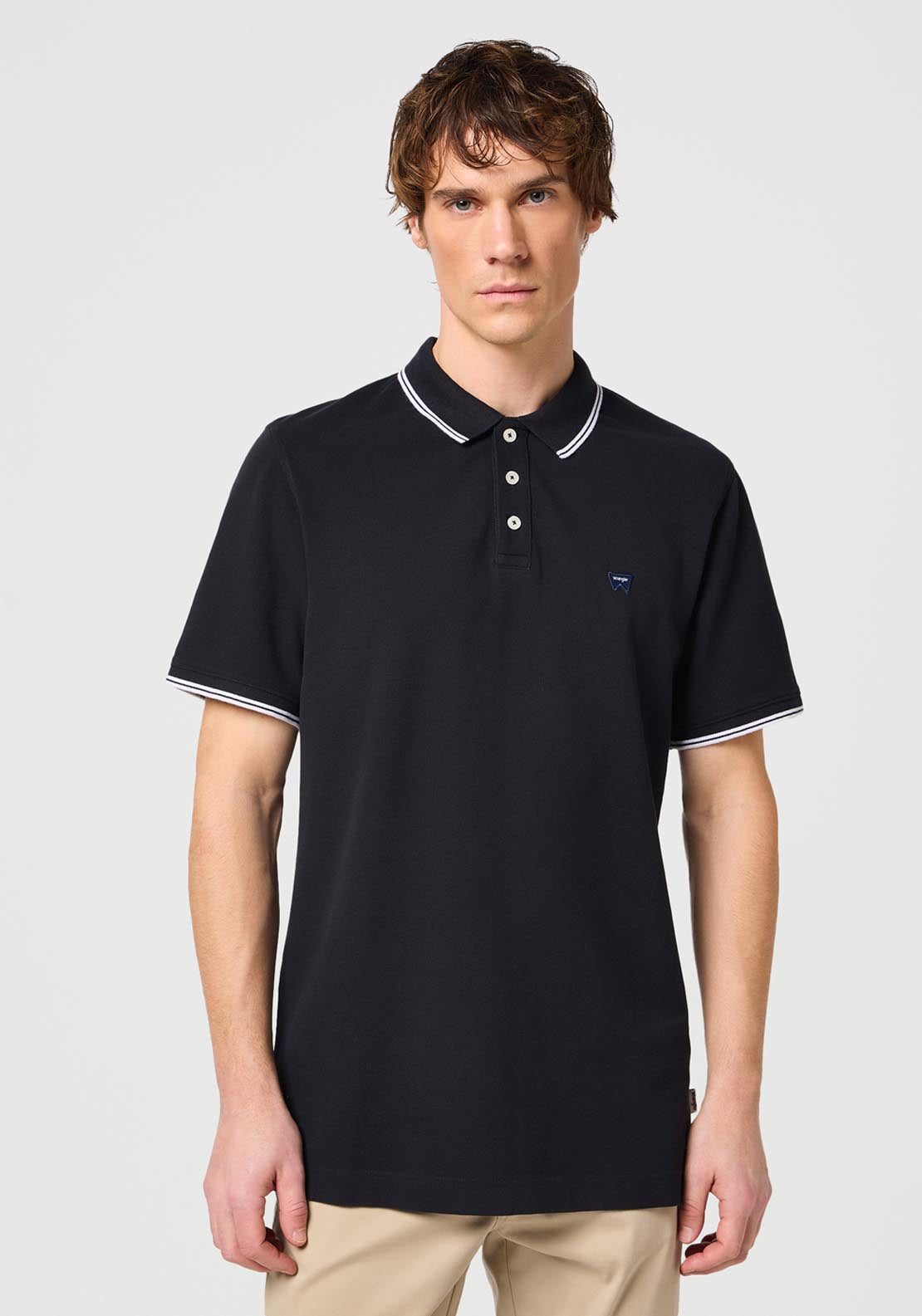 Regular Polo Shirt - Black