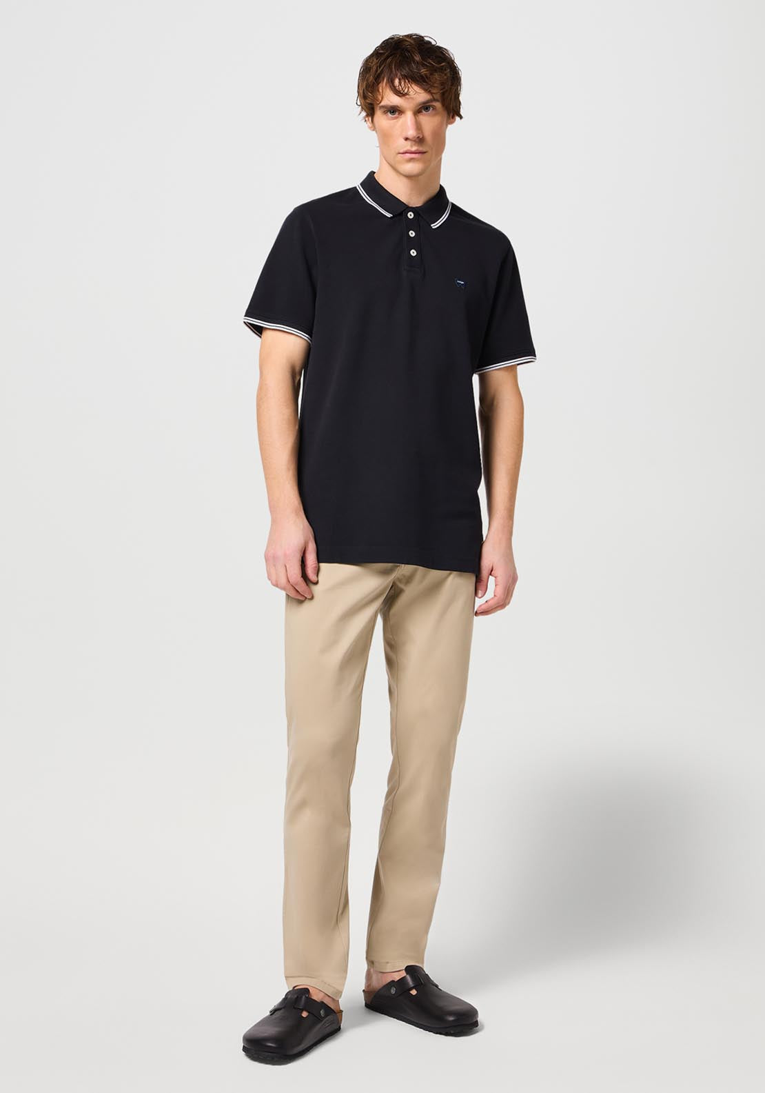 Regular Polo Shirt - Black