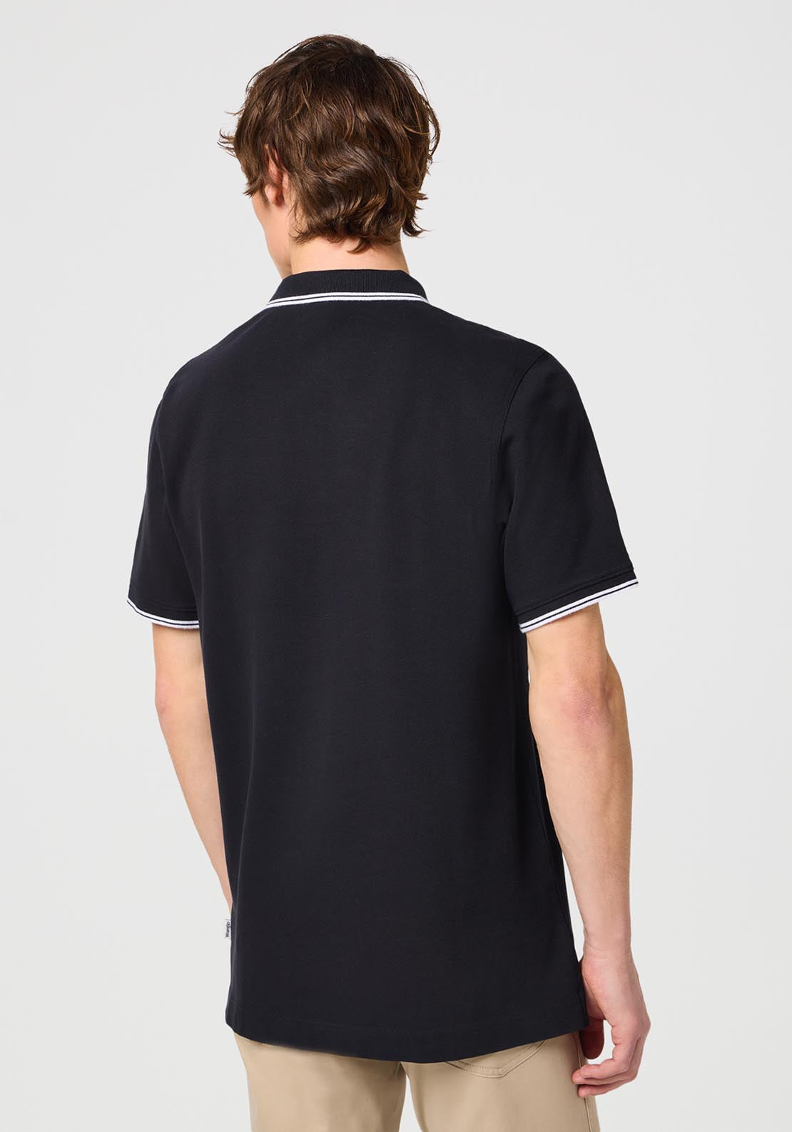 Regular Polo Shirt - Black