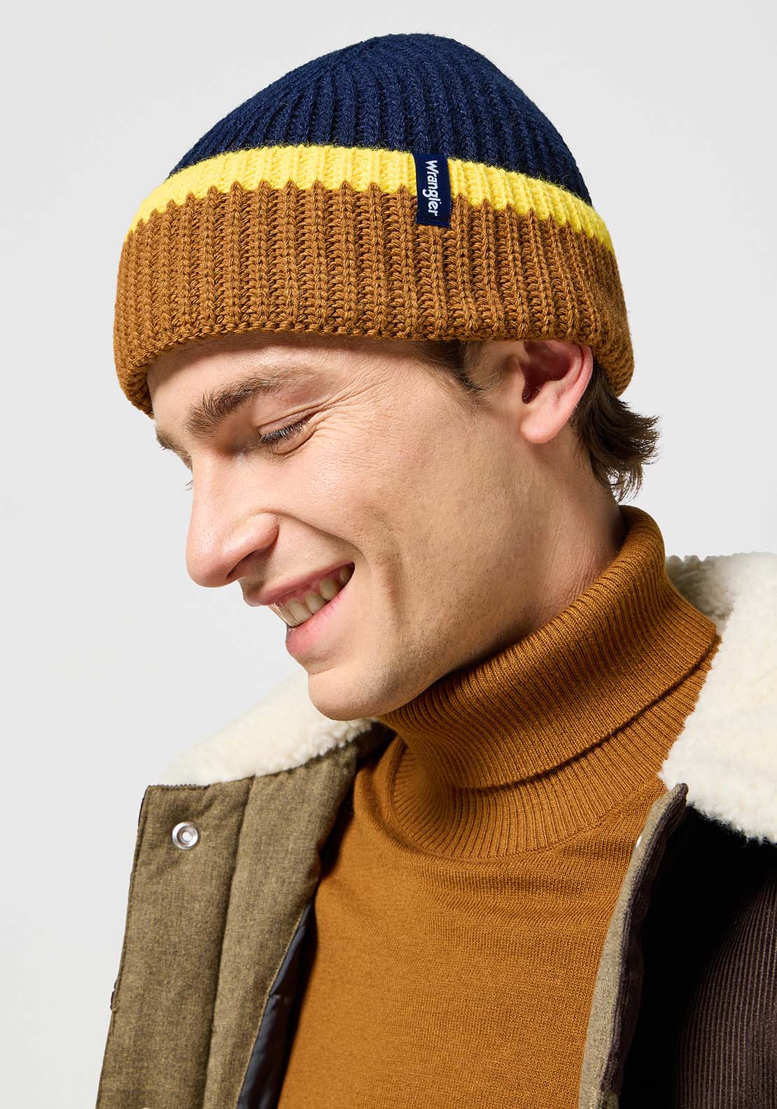 Wrangler Beanie - Navy 1 Shaws Department Stores