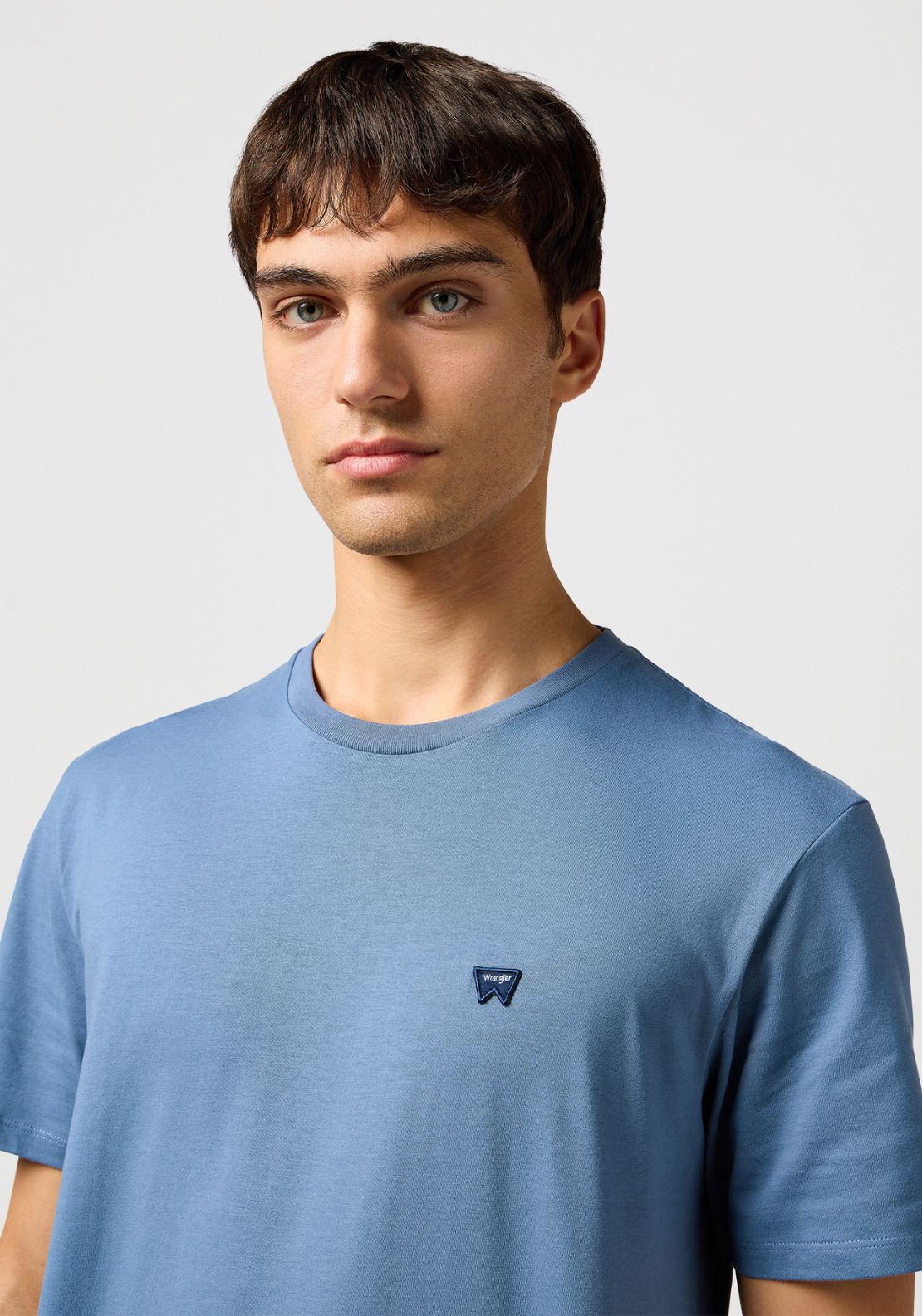 Wrangler Sign Off Tee - Blue 4 Shaws Department Stores