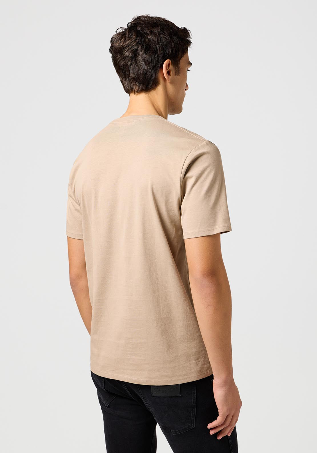 Wrangler Amaerican T Shirt - Timberwolf 2 Shaws Department Stores