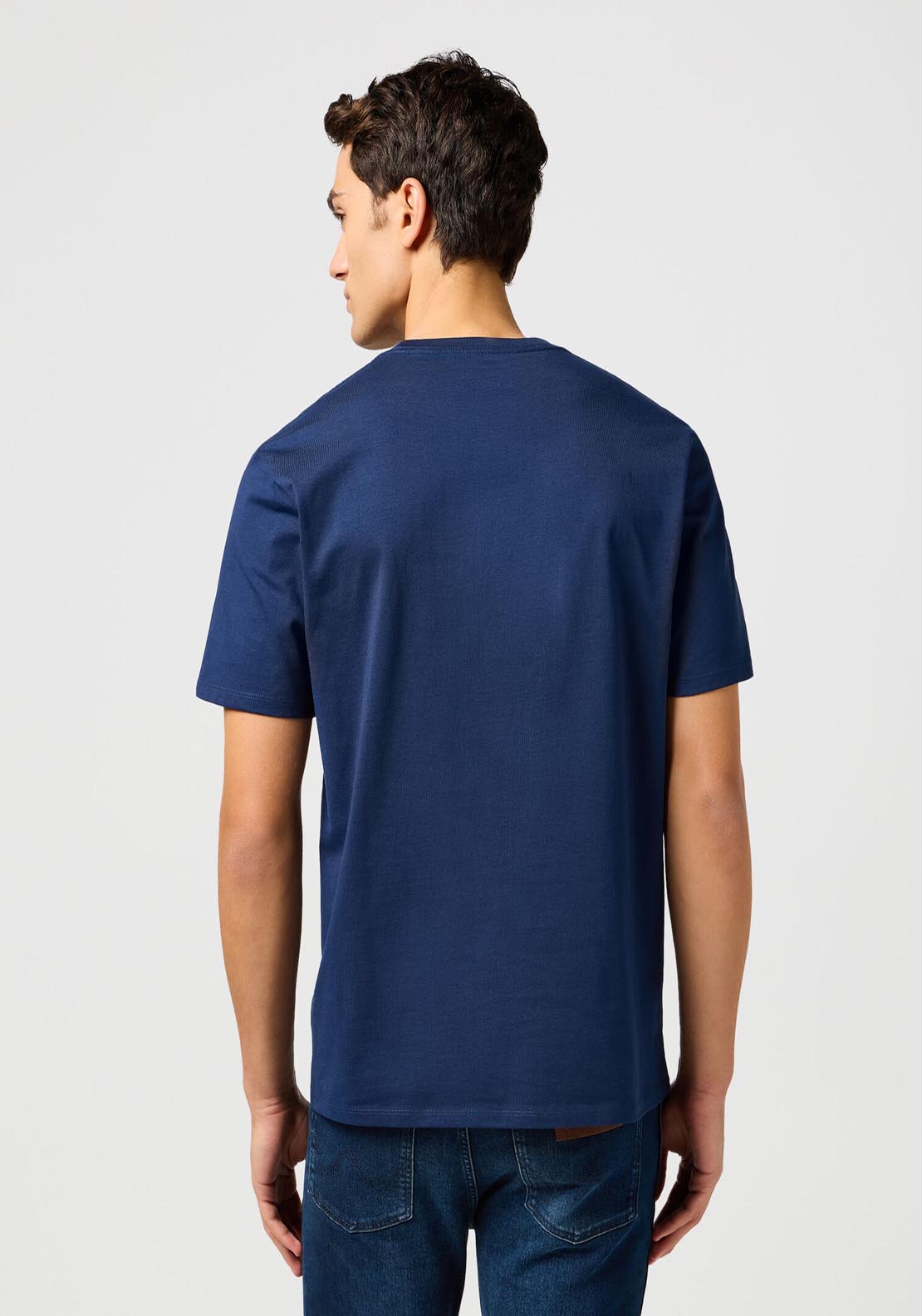 Wrangler Amaerican T Shirt - Navy 2 Shaws Department Stores