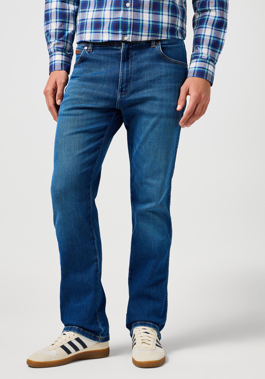 Wrangler Texas Denim Jean - Verdant Tone 1 Shaws Department Stores