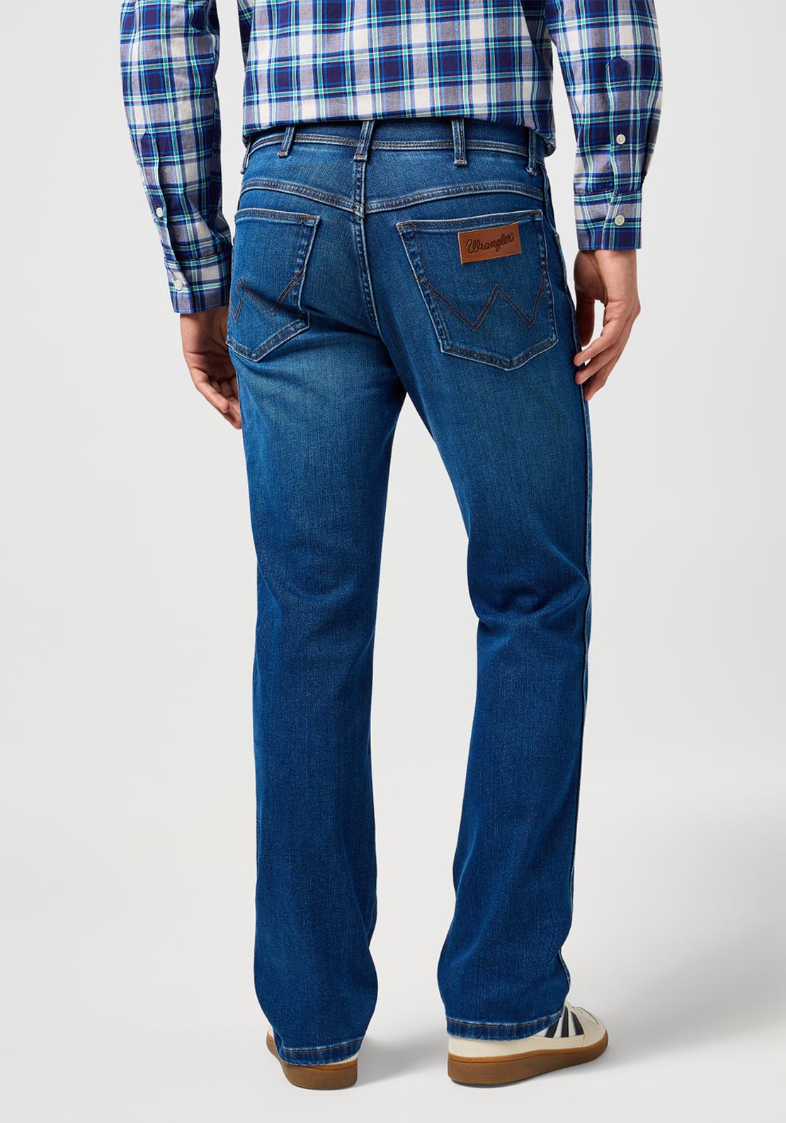Wrangler Texas Denim Jean - Verdant Tone 2 Shaws Department Stores
