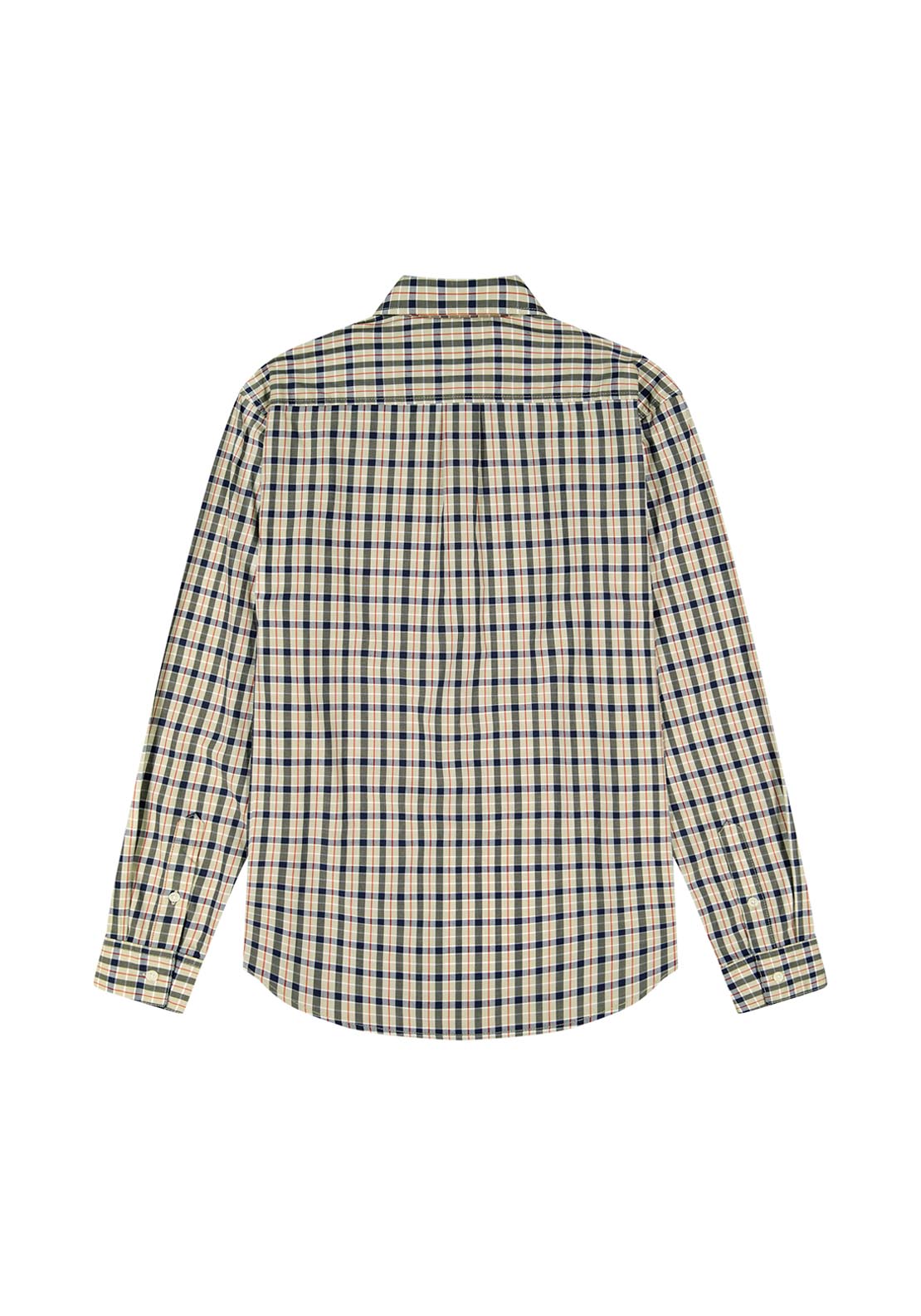 Wrangler Regular 1 Pocket Shirt - Beige 5 Shaws Department Stores