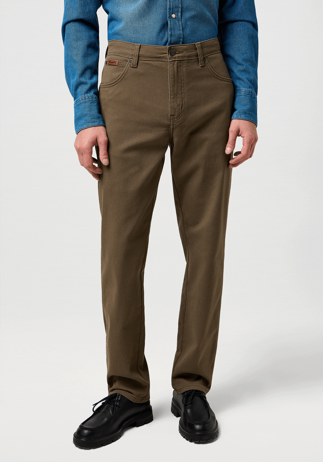Wrangler Texas Straight Pants - Tarmac 1 Shaws Department Stores