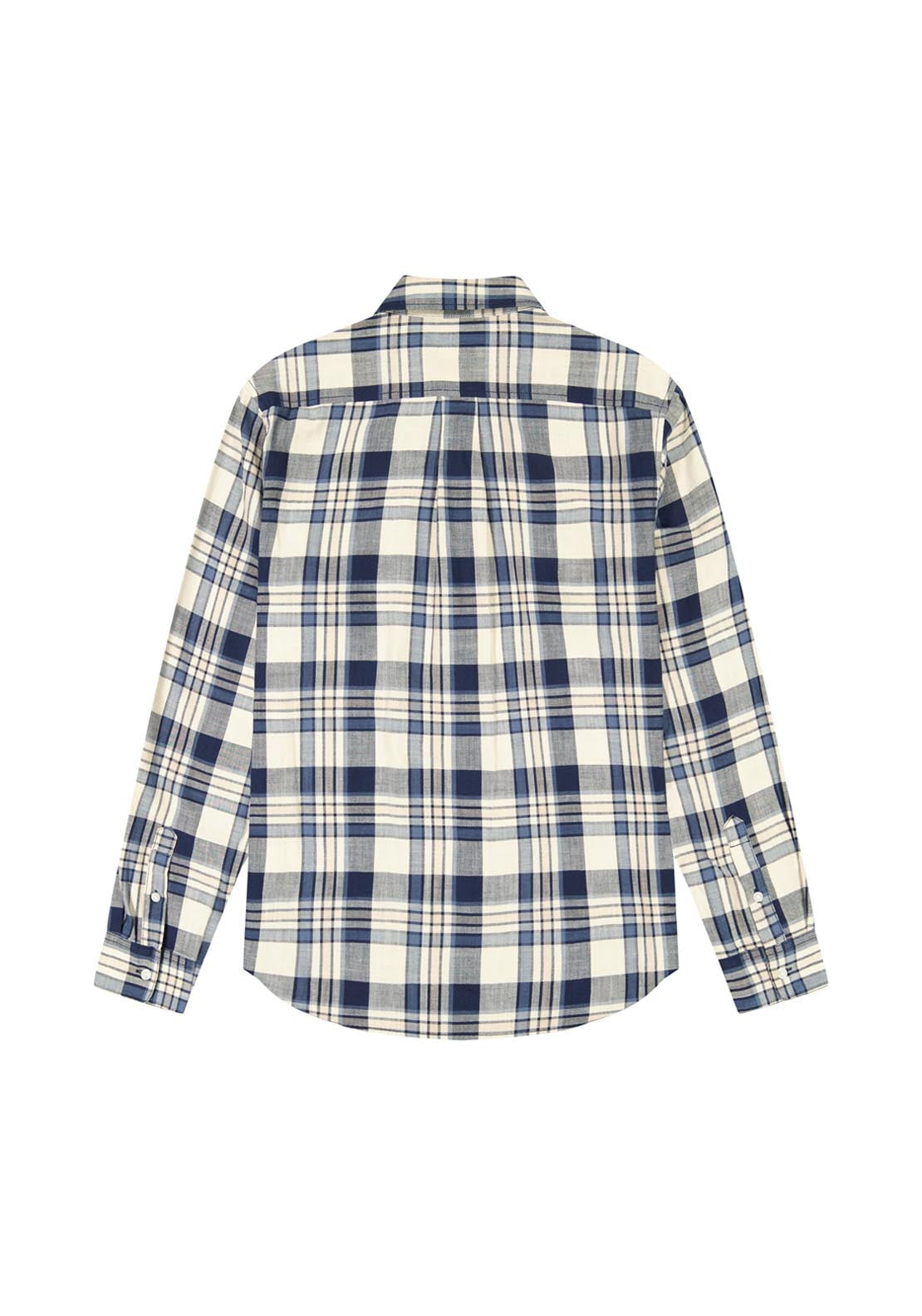 Wrangler Regular 1 Pocket Shirt - Light Indigo 5 Shaws Department Stores