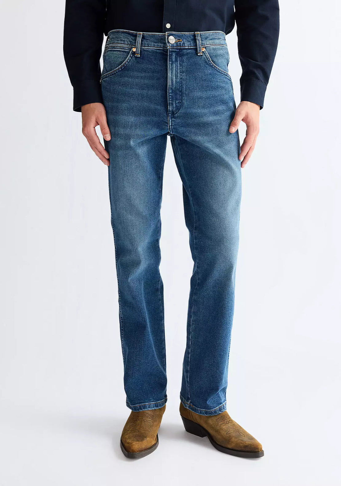 Wrancher Bootcut Jean - Grey