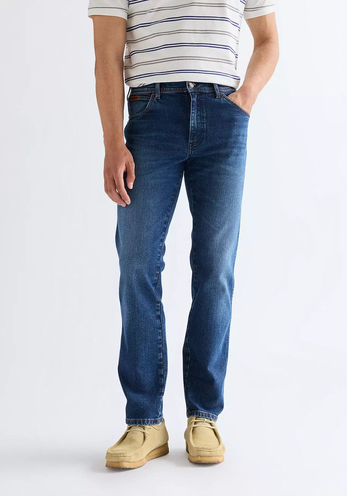 Texas Straight Low Stretch Jean - Cardinal