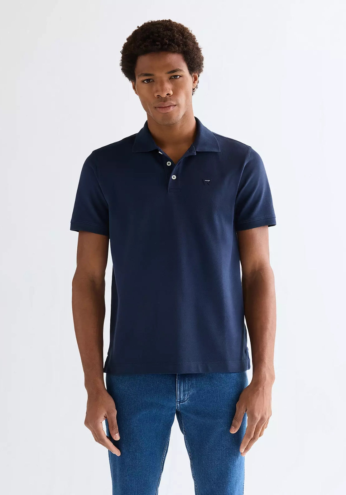 Short Sleeve Polo Shirt - Navy