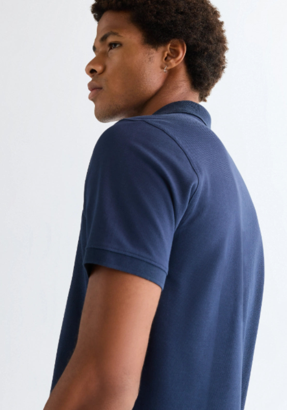 Short Sleeve Polo Shirt - Navy