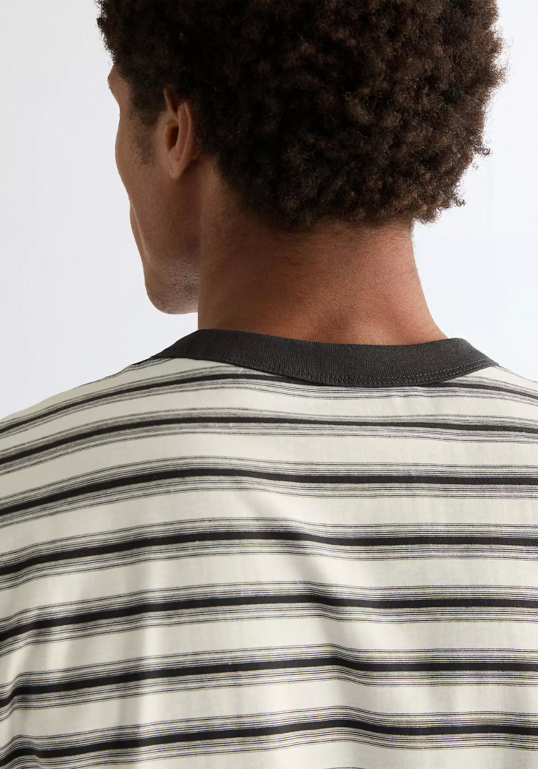 Regular Stripe T-Shirt - Warm White