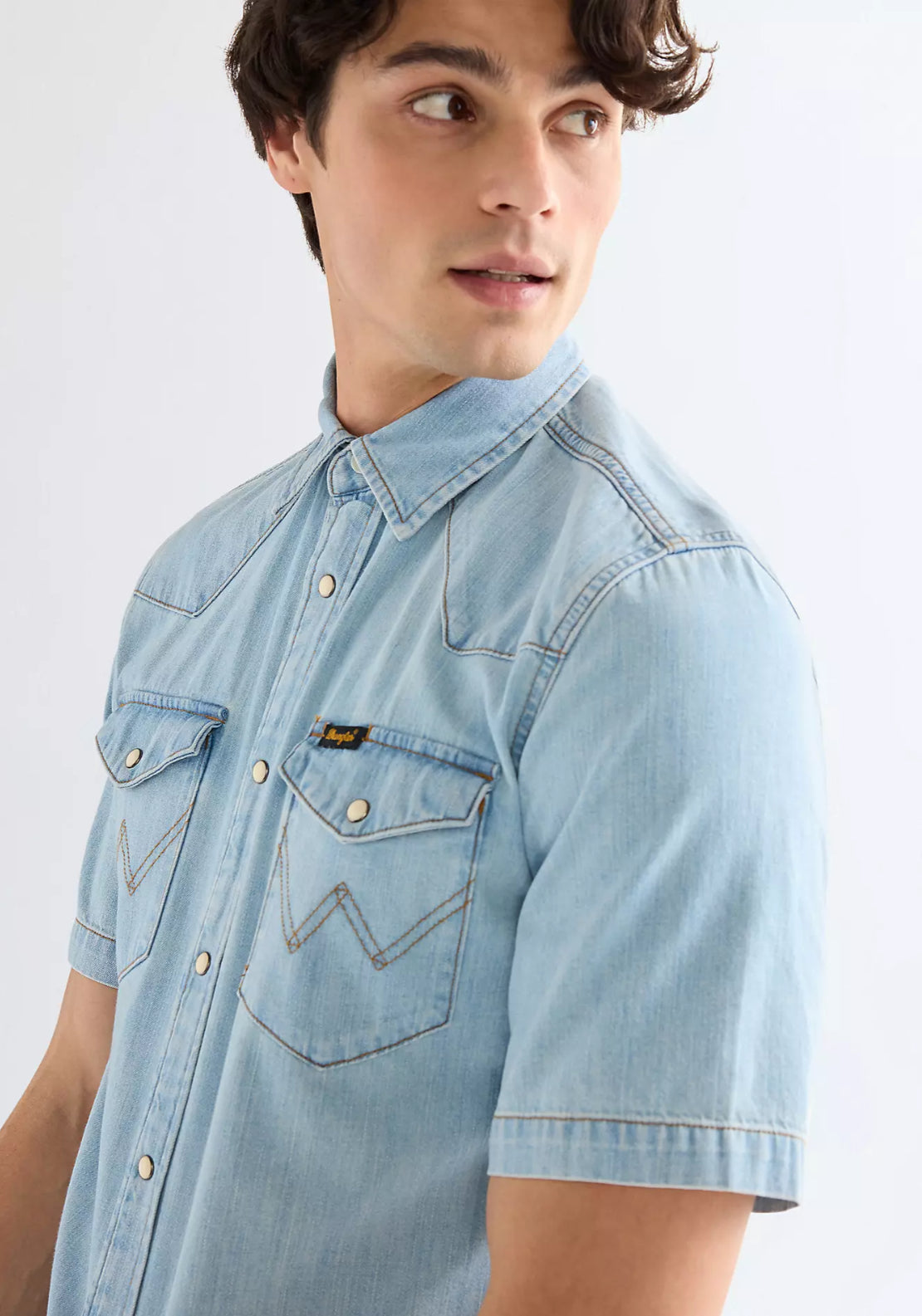 Short Sleeve Western Shirt - Riverbank
