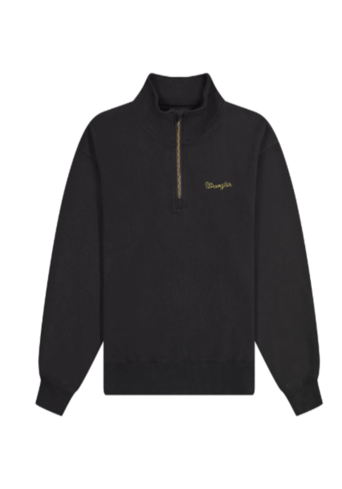1/4 Zip Sweat - Black