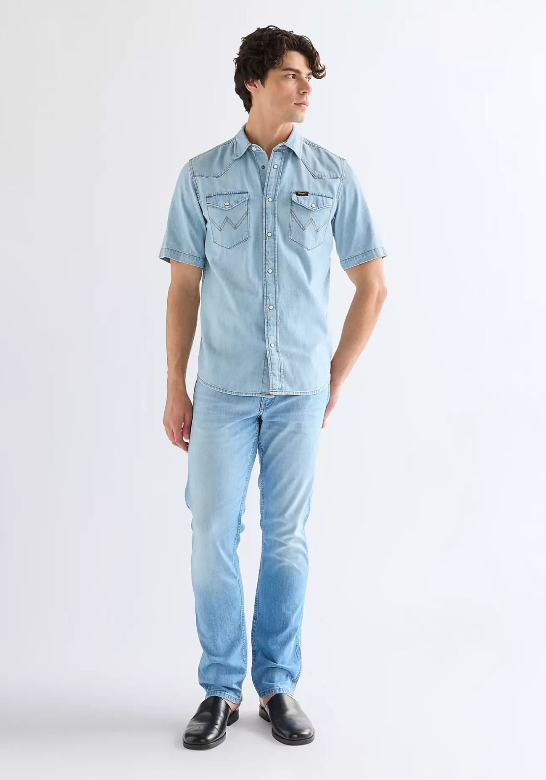 Greensboro Straight Lightweight Low Stretch Jean - Light Wash