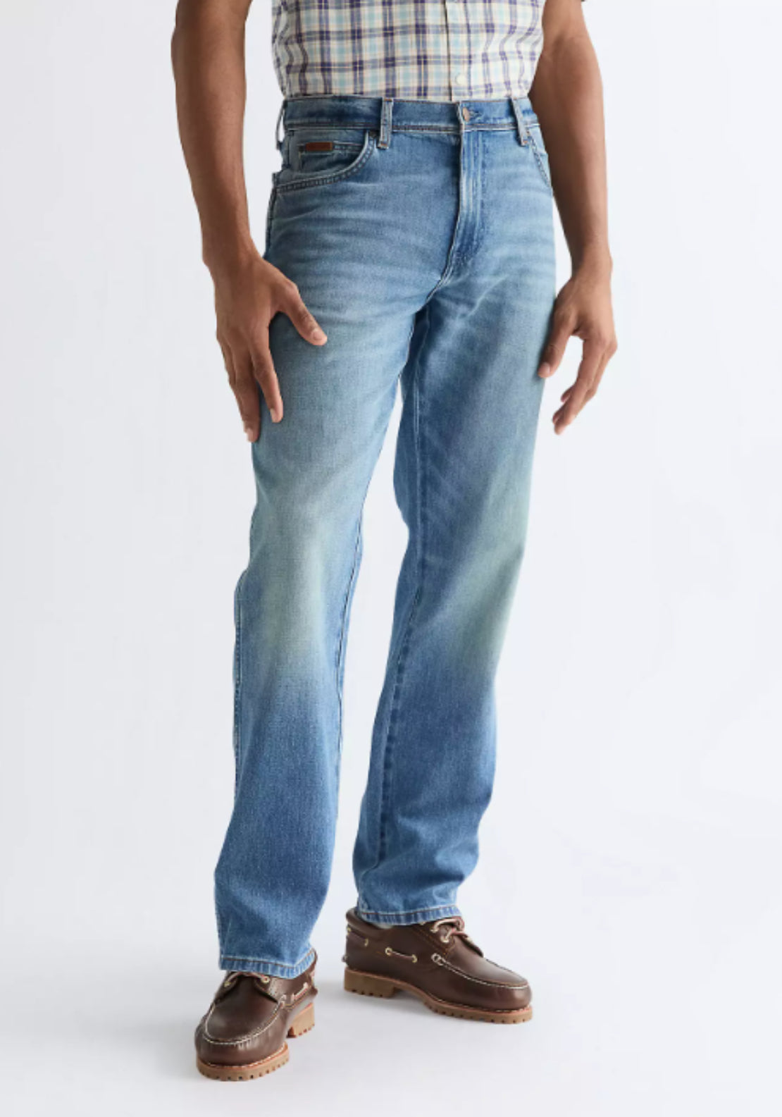 Wrangler Texas Touchlite Low Sretch Straight Jean - Harbour 1 Shaws Department Stores