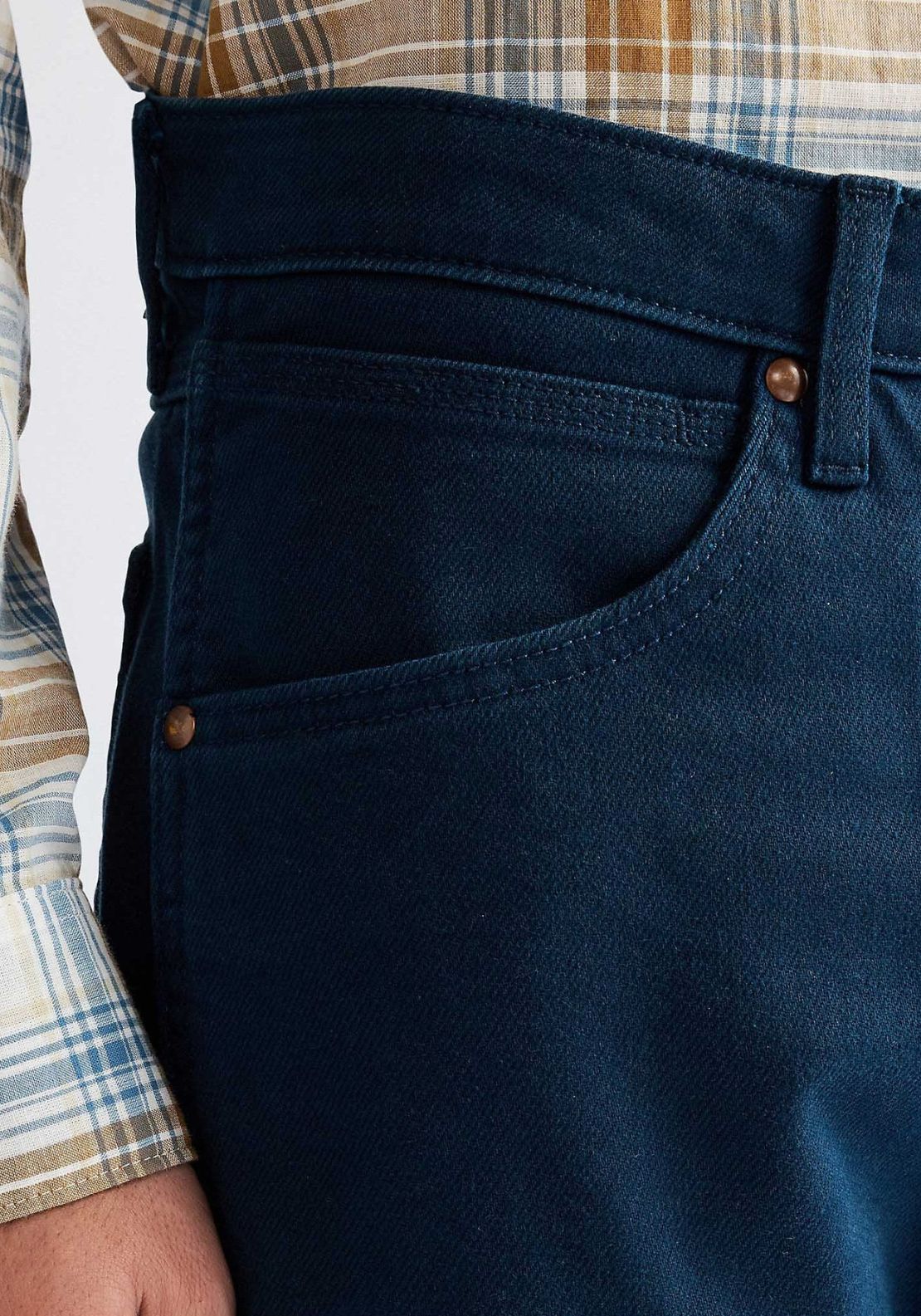 Wrangler Durable Stretch Denim Pants - 114 3 Shaws Department Stores