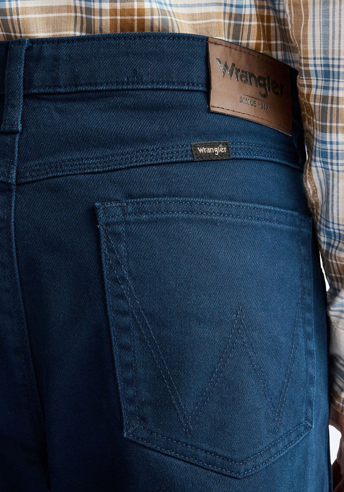 Wrangler Durable Stretch Denim Pants - 114 4 Shaws Department Stores