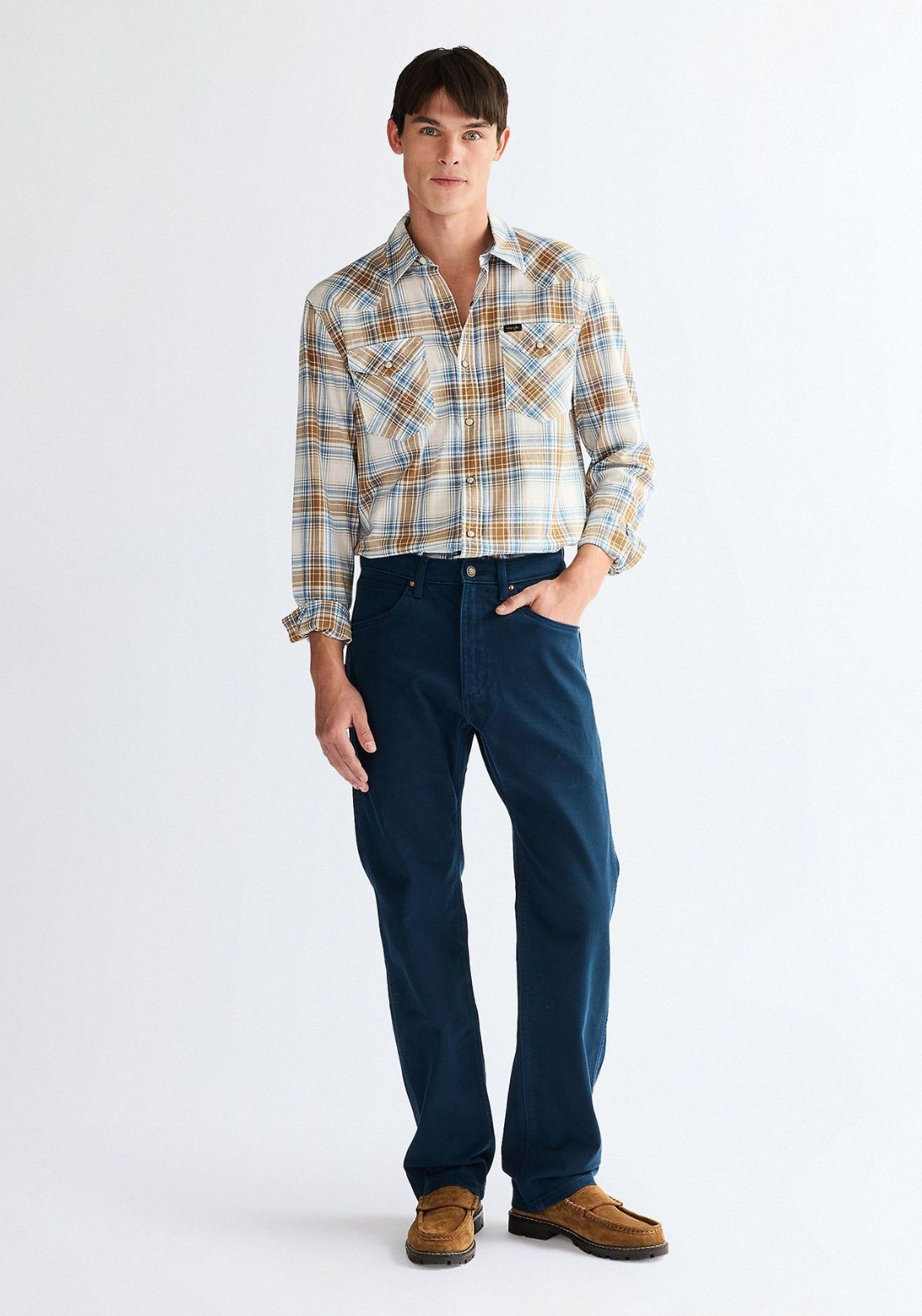 Wrangler Durable Stretch Denim Pants - 114 5 Shaws Department Stores