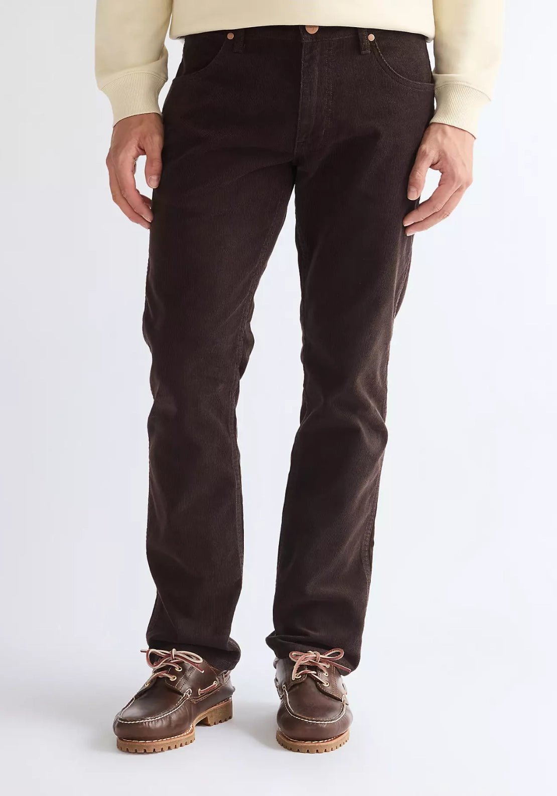 Greensboro Cord Jeans - Chocolate Torte