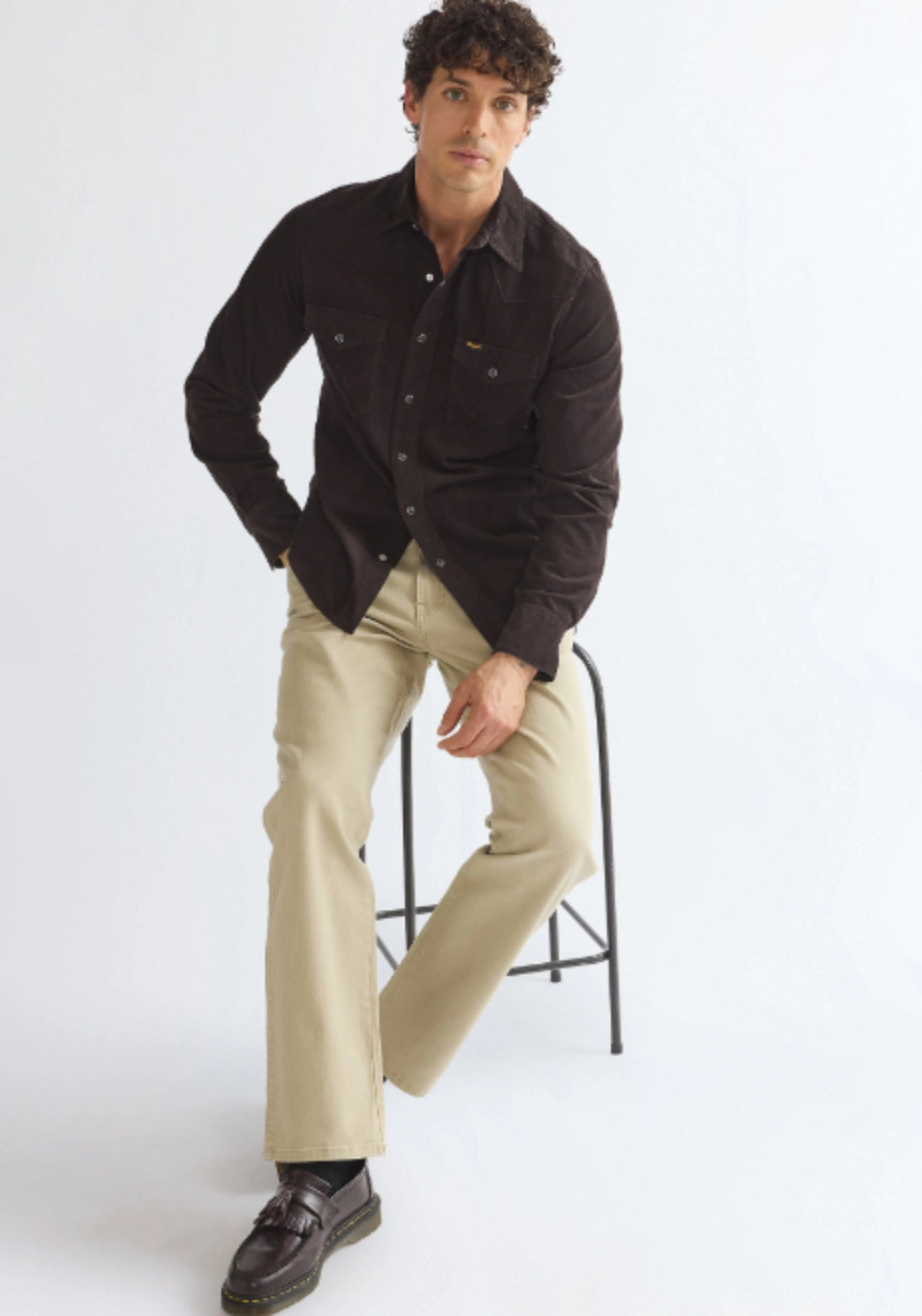 Western Shirt - Chocolate Torte