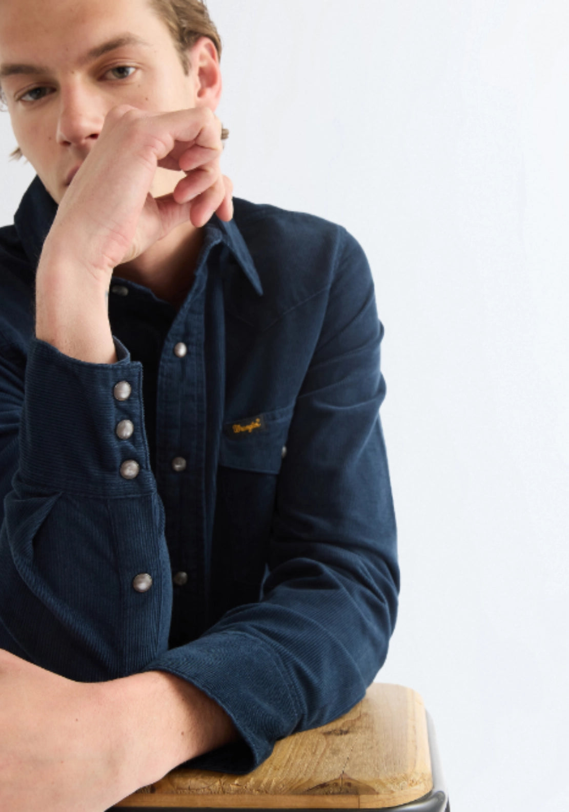 Western Shirt - Dark Sapphire