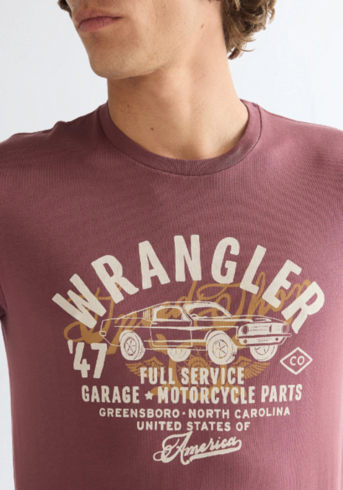 Americana Tee - Rose Brown