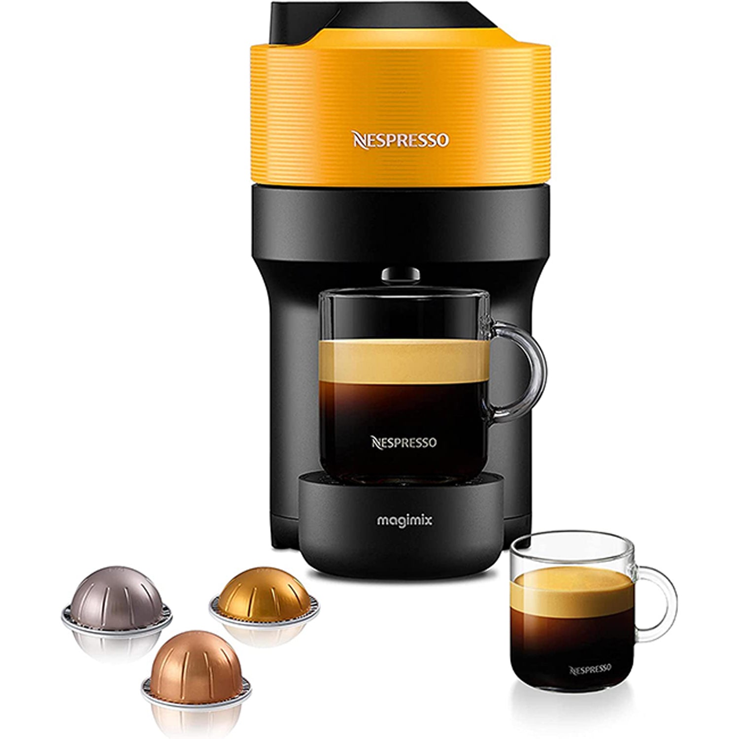 Nespresso Vertuo POP - Mango Yellow 12 Shaws Department Stores