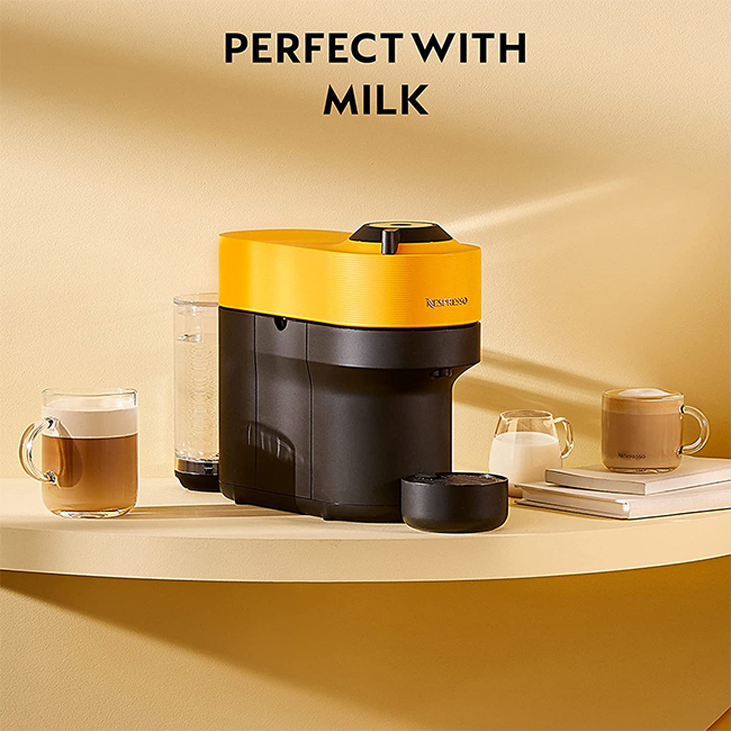 Nespresso Vertuo POP - Mango Yellow 1 Shaws Department Stores